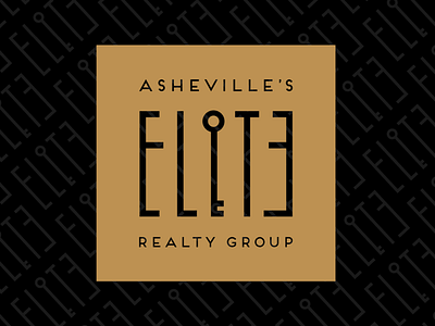 Asheville’s Elite Realty Group Logo asheville branding logo logo design real estate realty vector