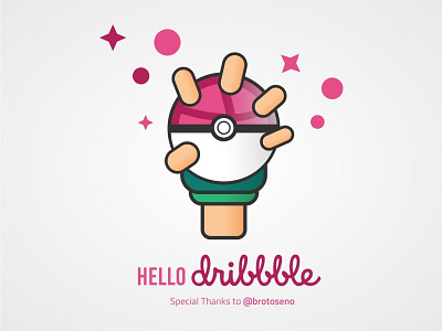 Welcome Dribbble welcome