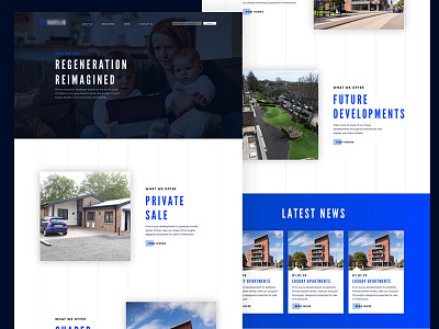 Property Development design layout property developer ui user interface web web design website website design