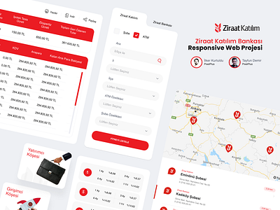 Ziraat Katılım bankası Responsive Web Design #2