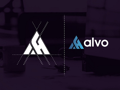 Alvo brand brandifentinty branding customlogo identity logoawesome logodesign logodesigns logoexpose