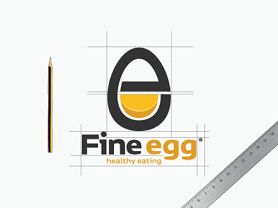 Fine Egg graphicroozane letters logodesign logolearn logotype typetopia typography