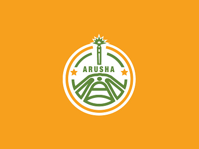 Arusha ICON graphicroozane letters logodesign logolearn logotype typetopia typography