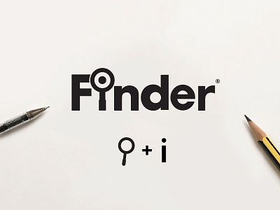 Finder logo @logoinspirations dribbble dribblers logo showcase logoawesome logoinspiration logoinspirations logopassion logosai newlogo