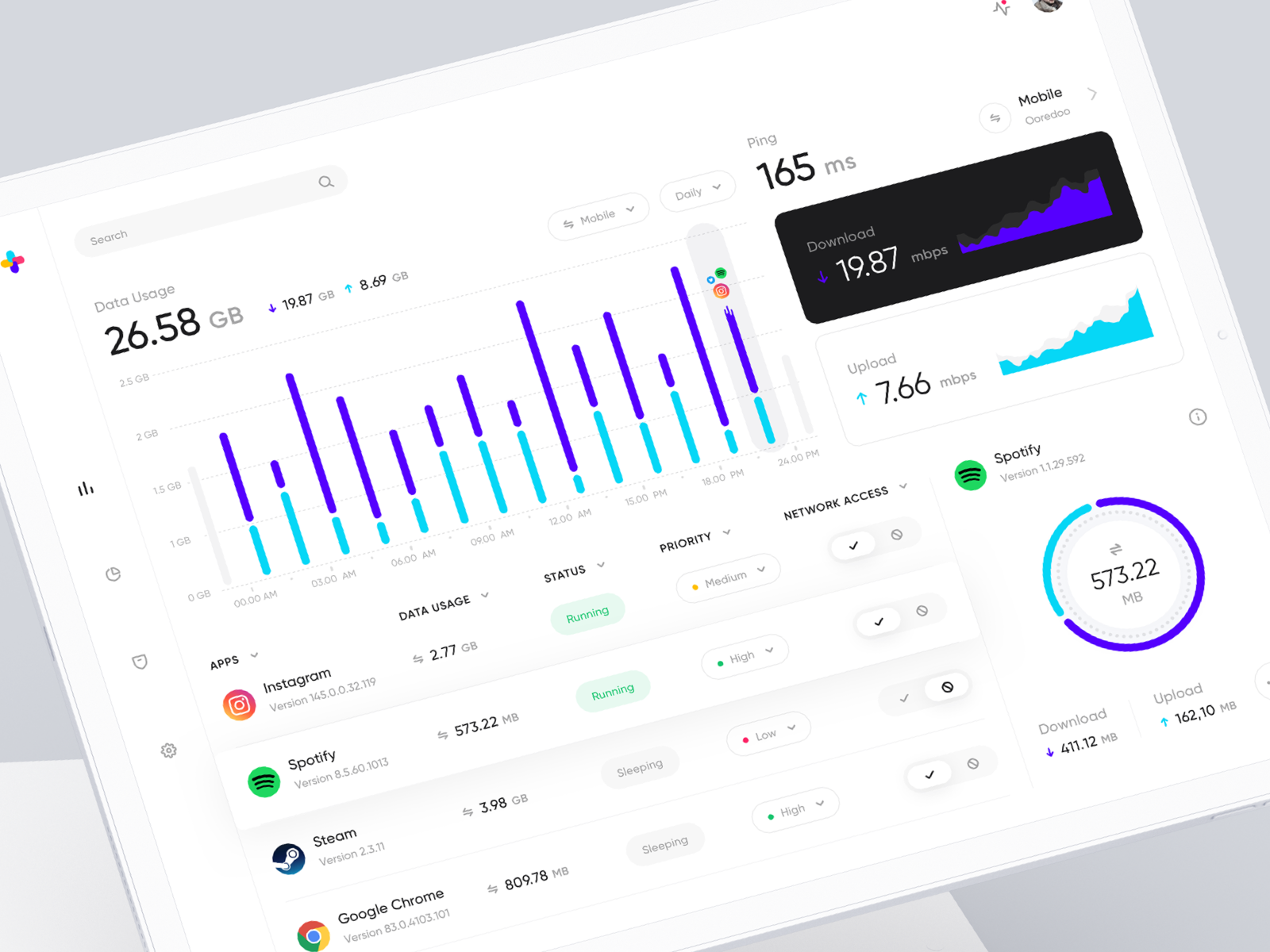 data speed monitor