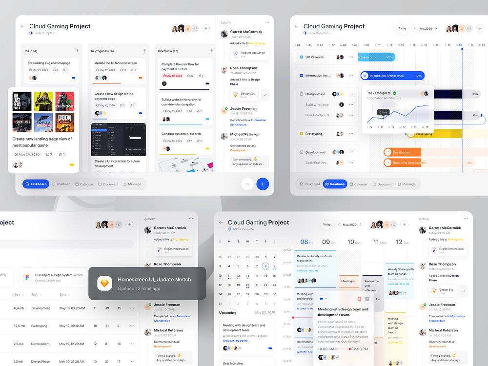 Project Management by Rizal Ramadhan ☣ on Dribbble