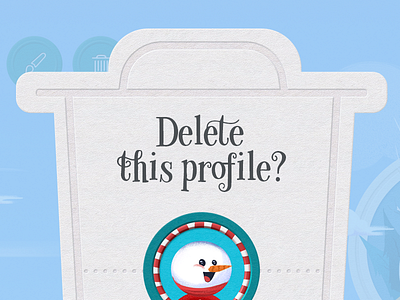 Macy's Wish Writer UI design delete screen app delete design macys mobile ui wishwriter