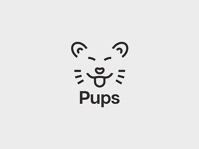 D15 Pups 03 challenge logo logotype pups thirtylogos