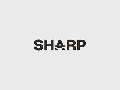 Sharp challenge logo logotype sharp thirtylogos