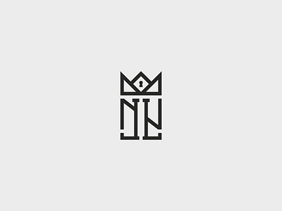No-Limit Luxury identity logo logotype mark monogram symbol