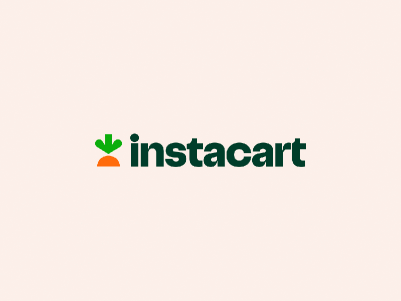 Instacart - Logo animation logo motion graphics