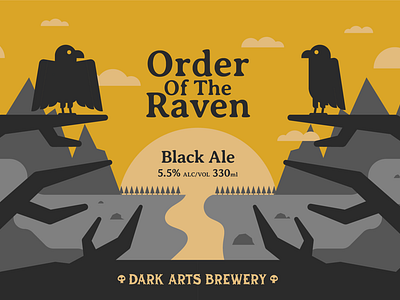 Order Of The Raven Label