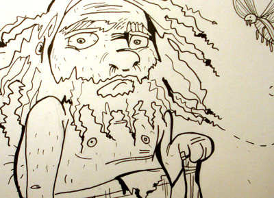 Cave man sketch sketches