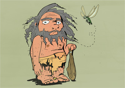 Cave man illustrations