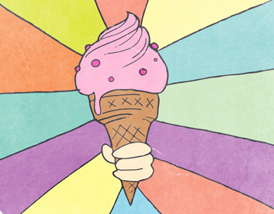 Ice Creeeeam illustrations