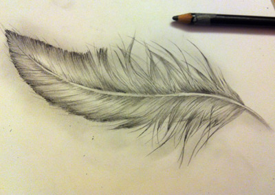 Light as a Feather drawings