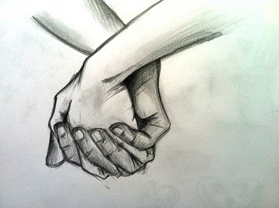 Hand in hand sketches