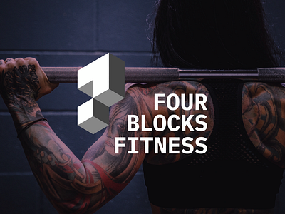 Logo concept for Four Blocks Fitness