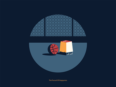 The Pursuit Of Happyness basketball bone density scanner illustration inspiration minimal movie