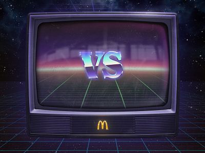 Mc Donalds tv screen