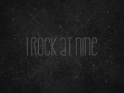 IROCKATNINE at band black dust i music nine rock sharpened typo typography white x