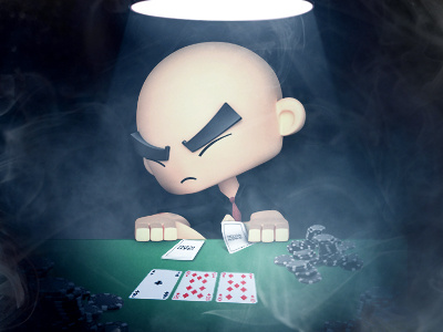 MediaMonks Pokernight cards chips dark games green table lamp media mediamonks monk noise playing poker smoke