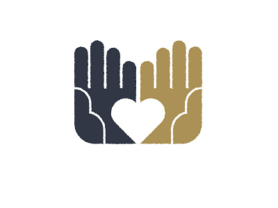 giving hands design hands heart logo peace
