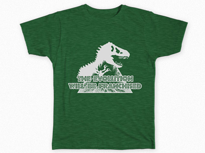 The Evolution T-Shirts graphic design jurassic park jurassic world t shirts