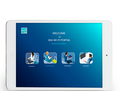 İstanbul Airport Wi-fi Portal Soft Login Screen airport aviation design industries i̇ga i̇stanbul login portal screen soft colors travel wi fi
