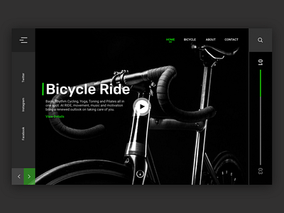 Ride Landing Page