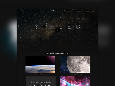 SPACED Landing Page spacedchallenge