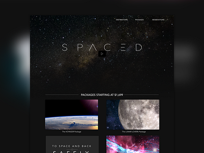 SPACED Landing Page