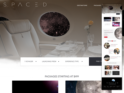 SPACED Challenge Landing page spacedchallenge