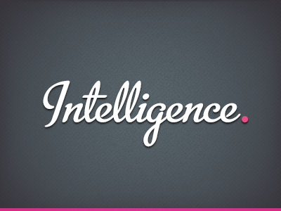 Intelligence - understanding ourselves logo to-be-announced