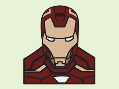 Ironman caricature illustration illustrator