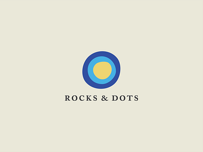 Rocks & Dots: Alt Logo Concept artist branding design graphic design illustrator logo logo design mandala vector