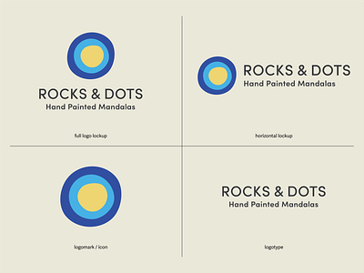 Rocks & Dots: Final Logo Lockups