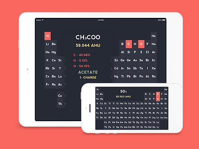 iOS Chemistry App