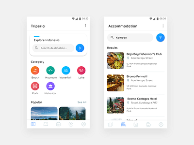 Triperia - Tourism App