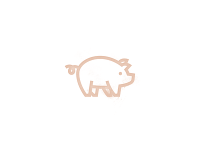 Oink oink Oink icon pig pink vector