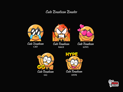 Cute Emoticon Twitch Emotes