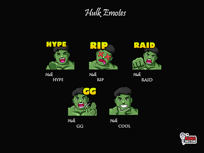 Hulk Twitch Emotes