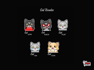 Cat Twitch Emotes