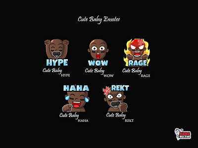 Cute Baby Twitch Emotes