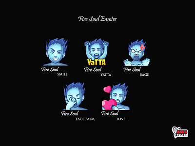 Fire Soul Twitch Emotes