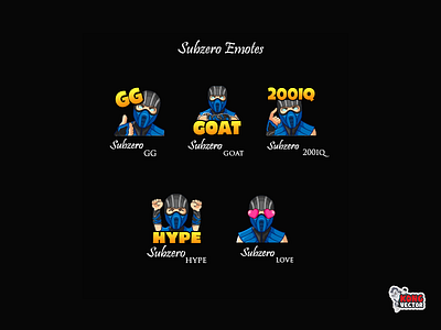 Subzero Twitch Emotes 200iq creative idea customemote design design app emoji emote emoteart emotes gg goat graphicforstream happy look hype streamers streamers graphicforstream subbadges twitch twitchemote twitchemotes