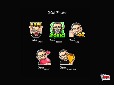 Male Twitch Emotes