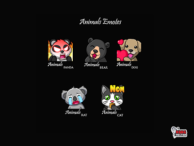 Animals Twitch Emotes