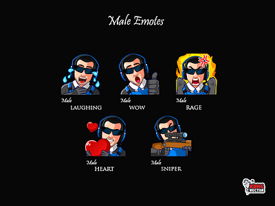 Male Twitch Emotes