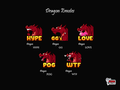 Dragon Twitch Emotes
